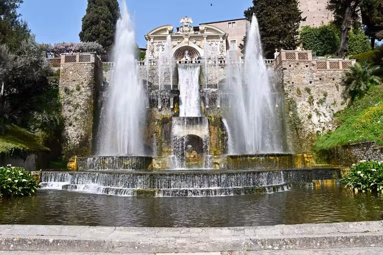 Fuente de Neptuno en Villa d’Este